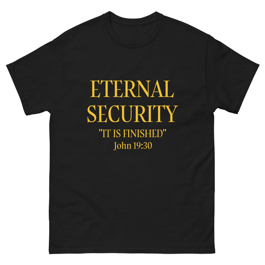 Eternal Security - "It Is Finished" John 19:30 T Shirt